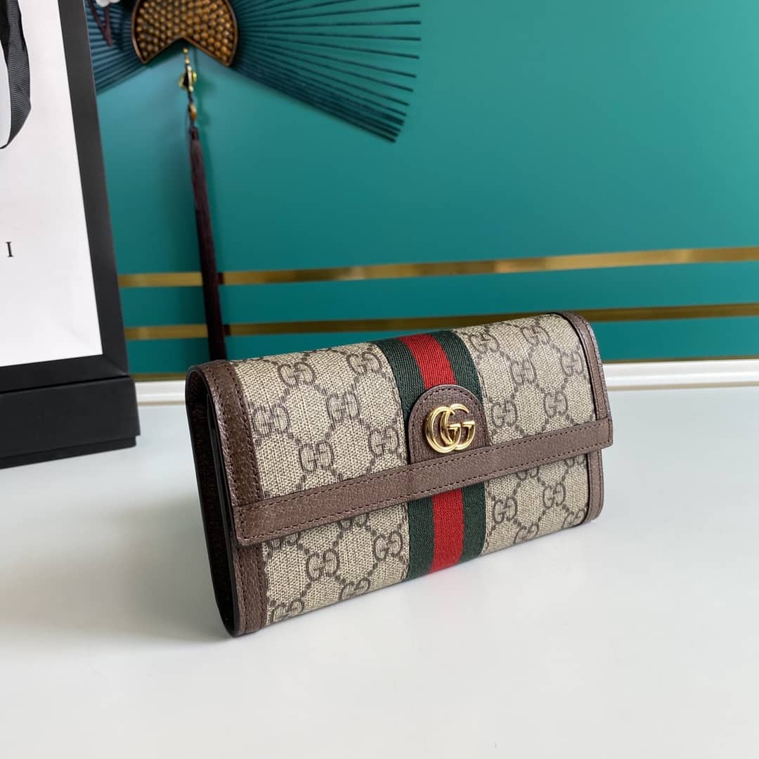 Best Replica Gucci Continental Long Wallet Replica 523153 - Colareps