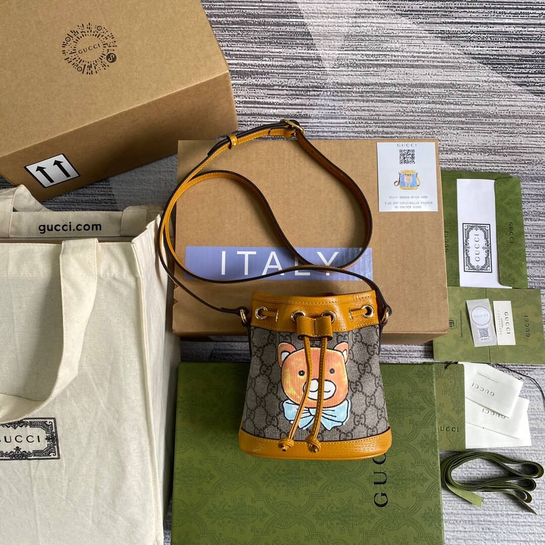 Best Replica Gucci X Kai Ophidia Mini Bucket Bag Replica 660304 - Colareps