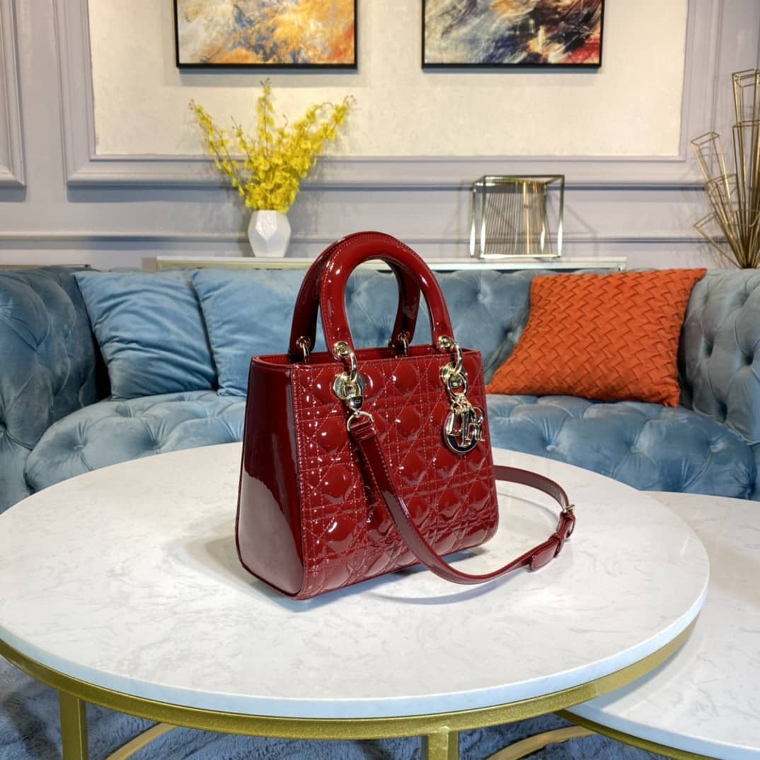 Best Replica Christian Dior Lady Dior 24CM Replica Bag - Colareps