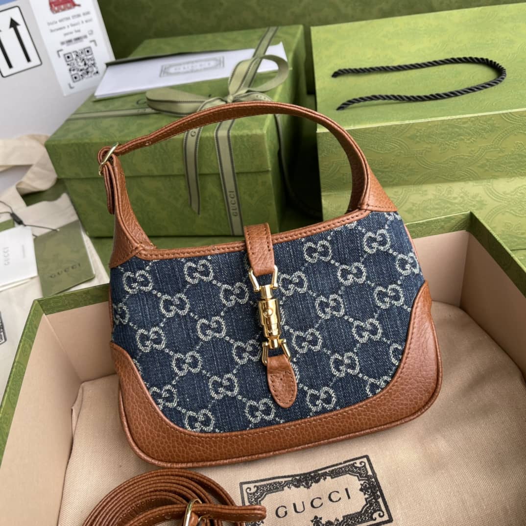 Best Replica Gucci Jackie 1961 Mini Shoulder Bag Replica 637092 - Colareps