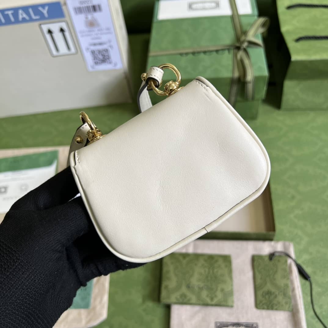 Best Replica Gucci Blondie Mini Card Case Wallet 698635 Replica Crossbody Bag - Colareps