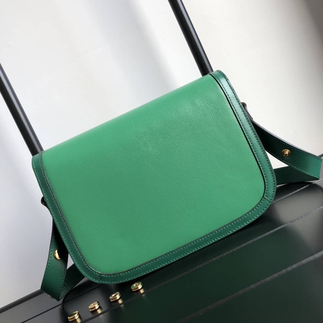 Best Replica Gucci Horsebit 1955 Shoulder Bag Replica Green 602204 - Colareps