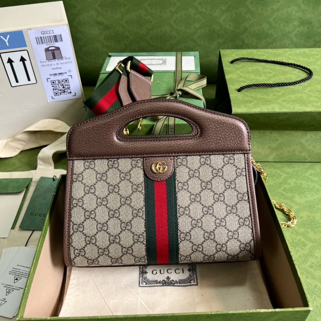 Best Replica Gucci Ophidia Small Tote With Web 693724 Replica Crossbody Bag - Colareps
