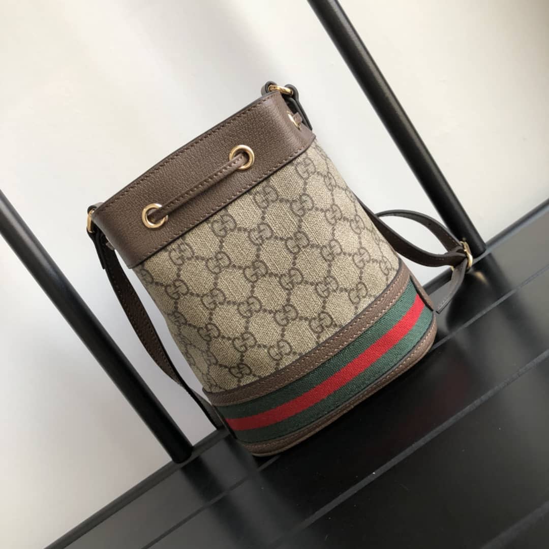 Best Replica Gucci Ophidia GG Mini Bucket Bag Replica 550620 - Colareps