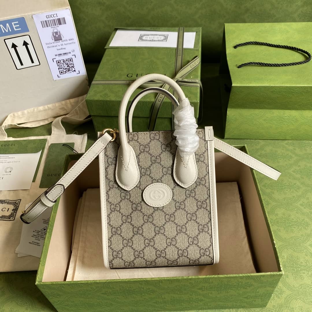 Best Replica Gucci Interlocking G Mini Tote Replica 671623 - Colareps