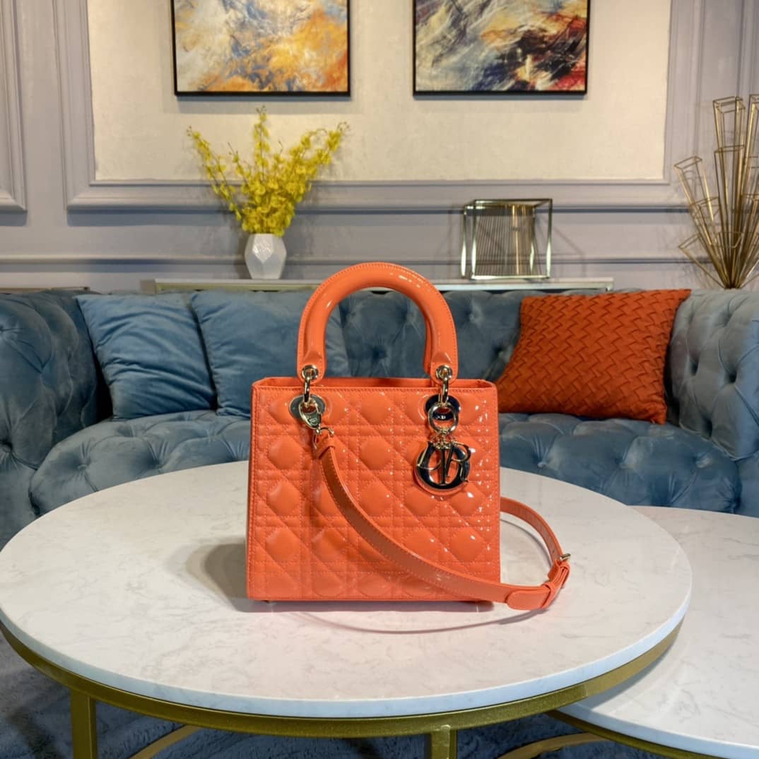 Best Replica Christian Dior Lady Dior 24CM Replica Bag - Colareps