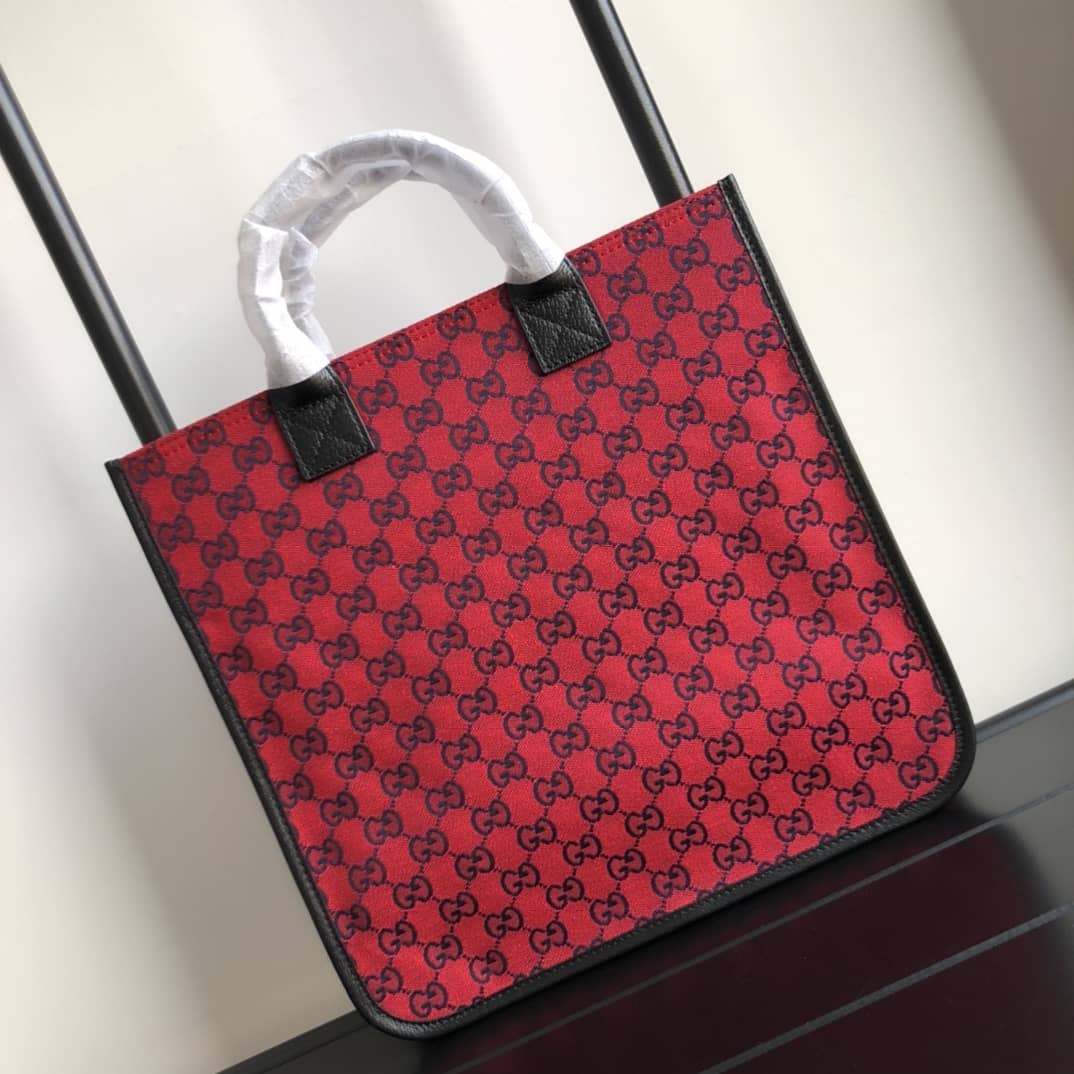 Best Replica Gucci GG Multicolor Kids Girl Tote Replica Red 550763 - Colareps