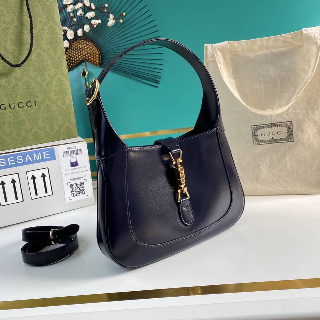 Best Replica Gucci Jackie Bag Dupe 1961 Small Hobo 636709 - Colareps