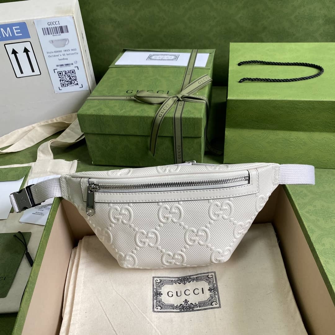 Best Replica Gucci GG Embossed Belt Bag Replica 658582 - Colareps