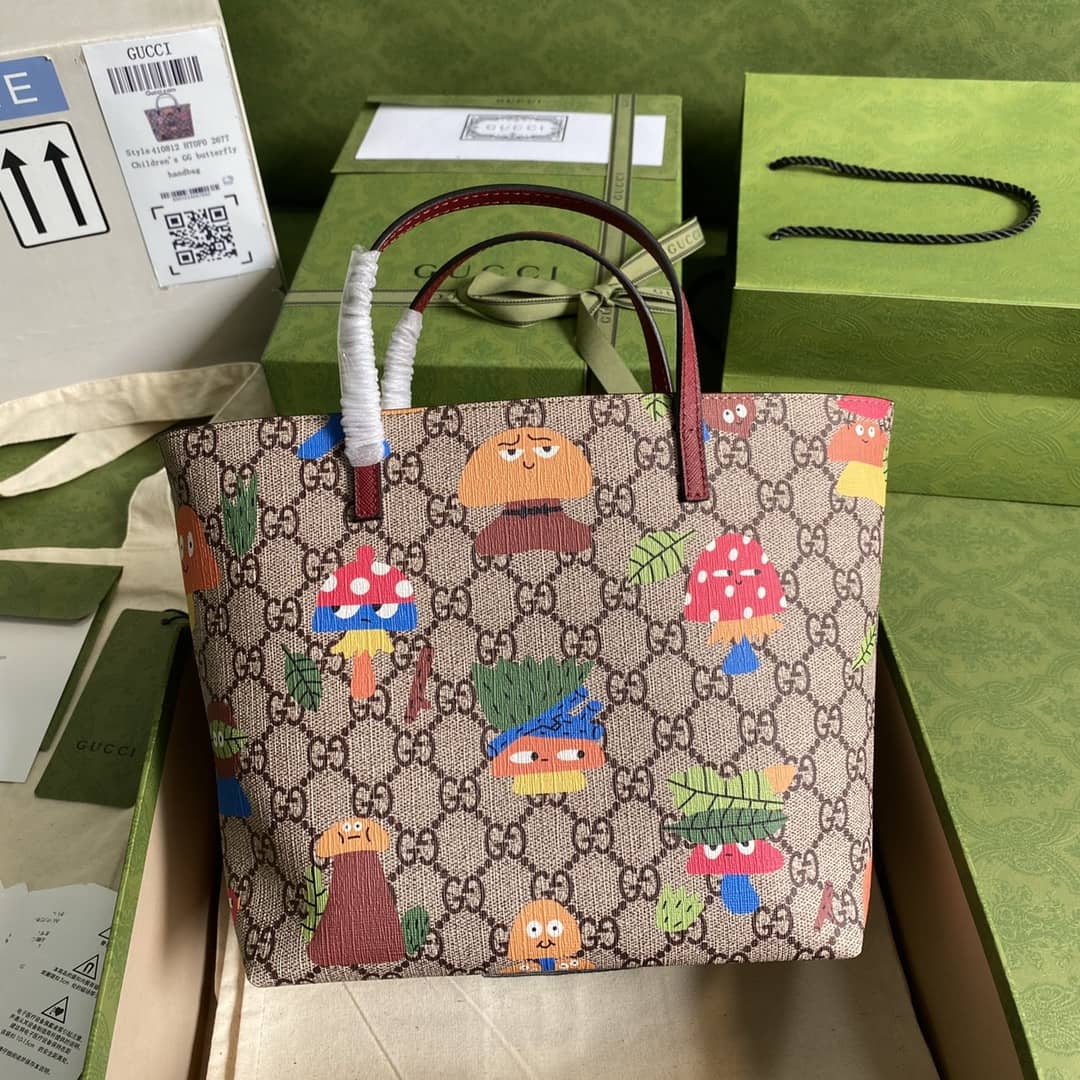 Best Replica Gucci Children GG Supreme Tote Replica 410812 - Colareps