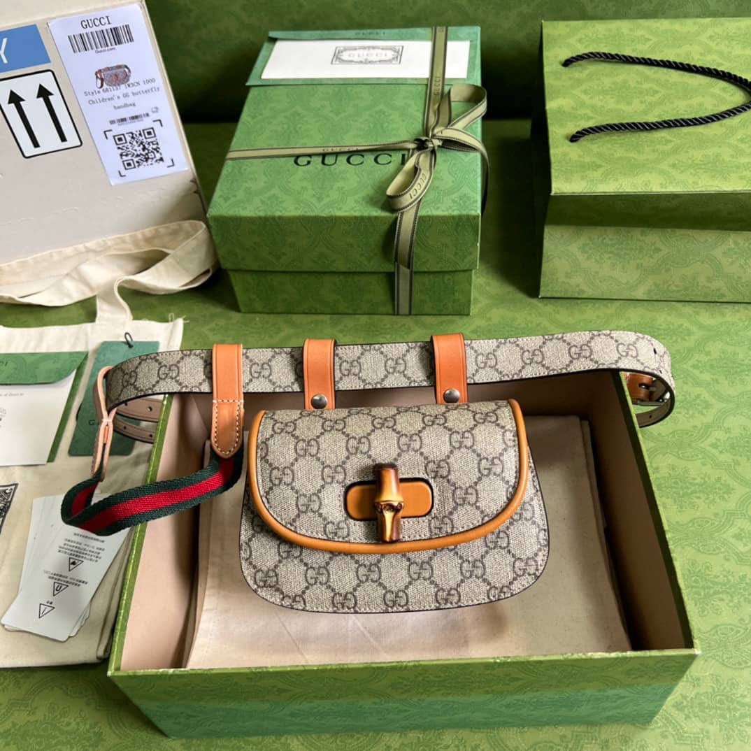Best Replica Gucci Bamboo 1947 Mini 681137 Replica Belt Bag - Colareps