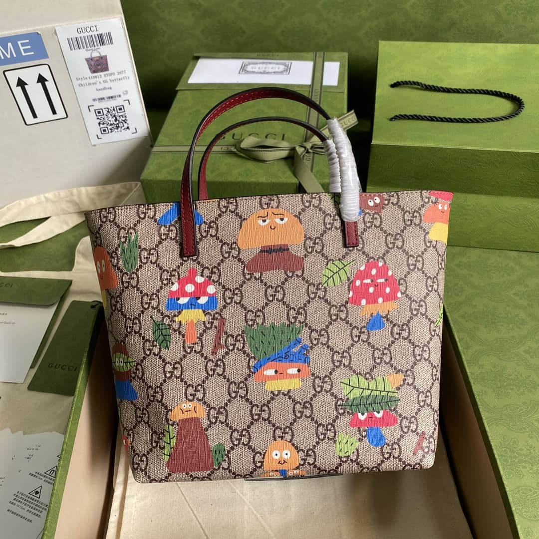 Best Replica Gucci Children GG Supreme Tote Replica 410812 - Colareps