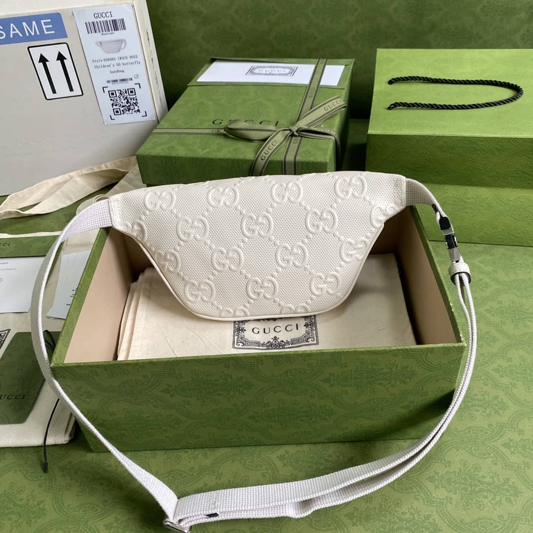 Best Replica Gucci GG Embossed Belt Bag Replica 658582 - Colareps
