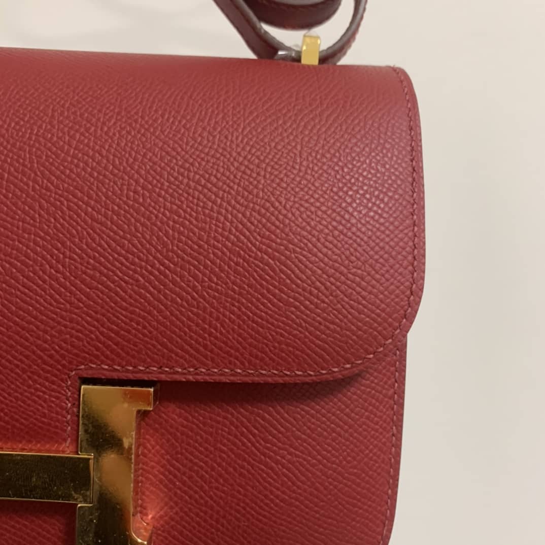 Best Replica Hermes Replica Constance Bag 18CM Epsom Leather - Colareps