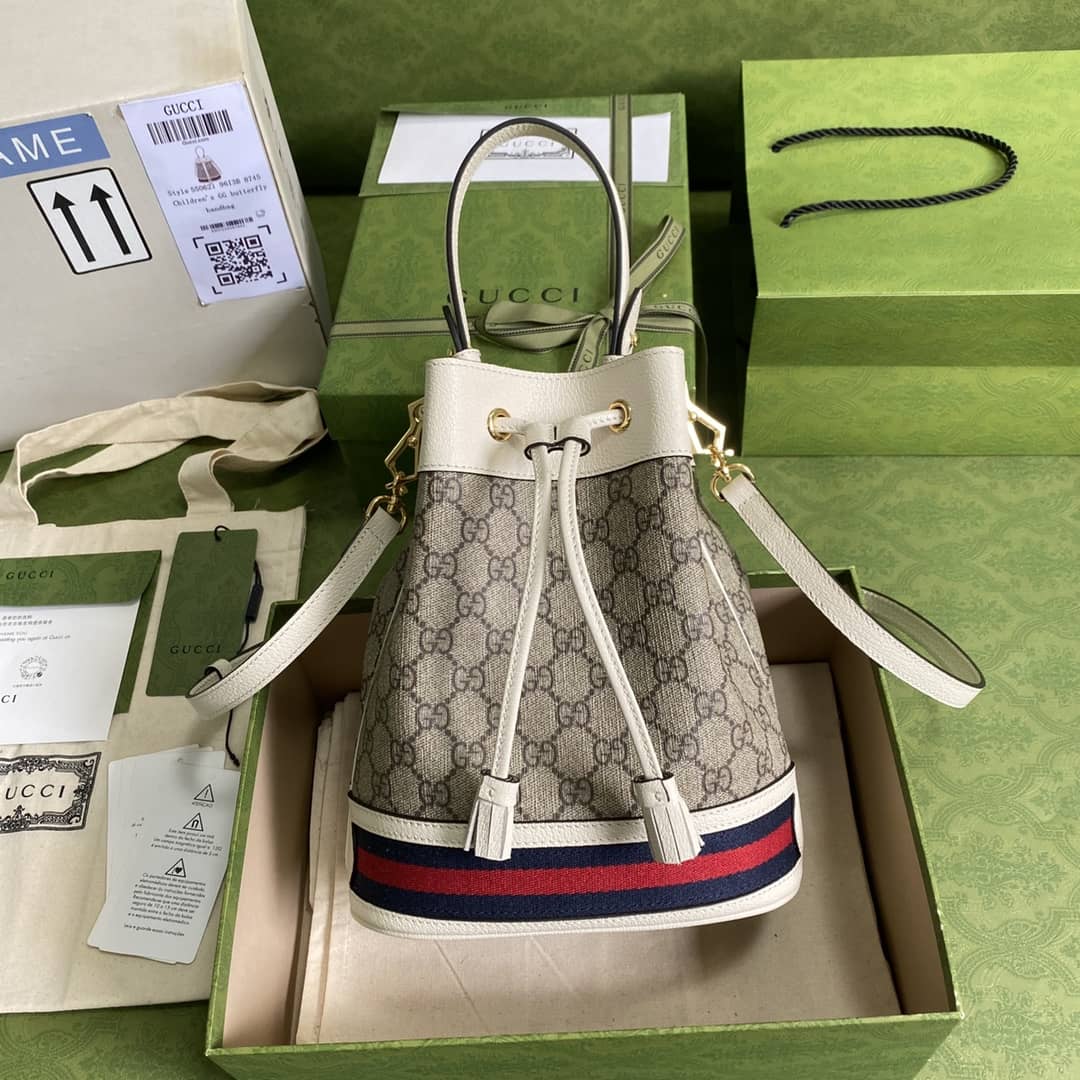 Best Replica Gucci Ophidia Small Bucket Bag Replica 550621 - Colareps