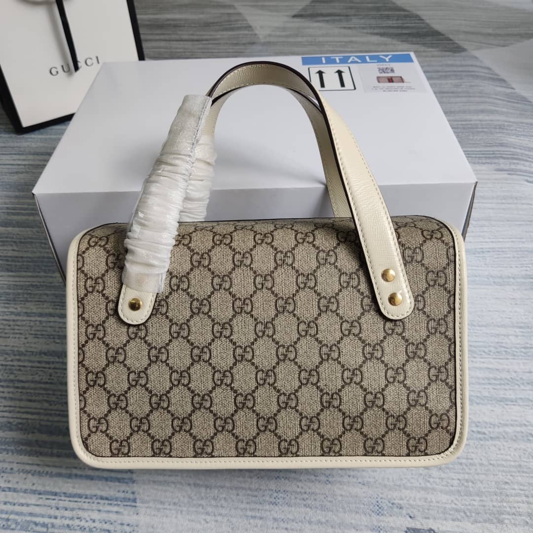 Best Replica Gucci 1955 Horsebit Small Top Handle Bag Replica 627323 - Colareps