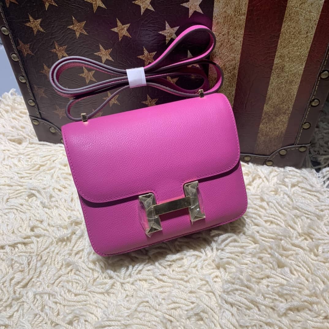 Best Replica Hermes Replica Constance Bag 18CM Epsom Leather - Colareps