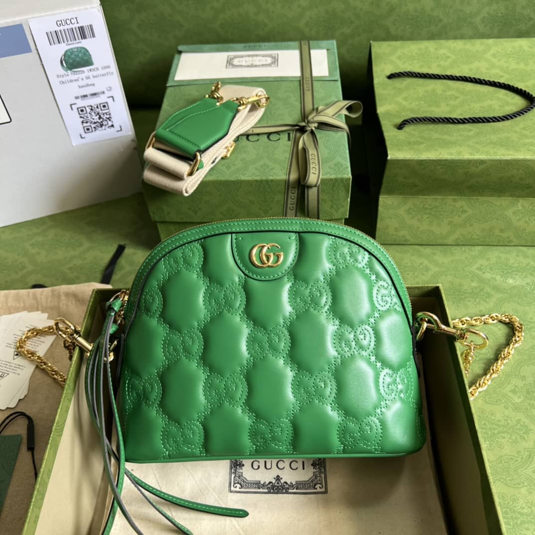 Best Replica Gucci GG Matelassé Leather Mini 702229 Replica Shoulder Bag - Colareps