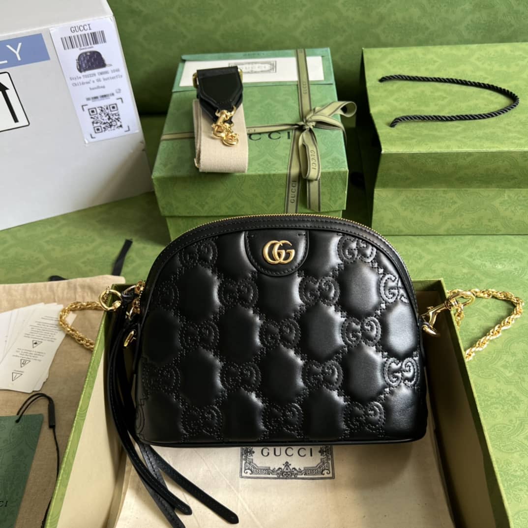Best Replica Gucci GG Matelassé Leather Mini 702229 Replica Shoulder Bag - Colareps