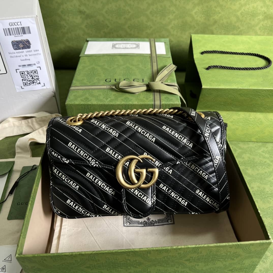 Best Replica Gucci Marmont GG Small matelassé Shoulder Bag Replica 443497 - Colareps