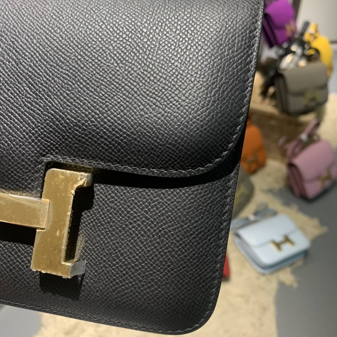 Best Replica Hermes Replica Constance Bag 18CM Epsom Leather - Colareps