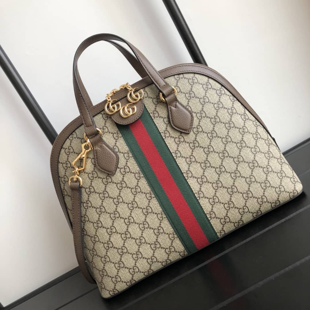 Best Replica Gucci Ophidia GG Medium Top Handle Replica Bag 524533 - Colareps