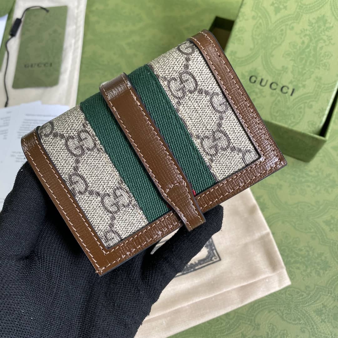 Best Replica Gucci Jackie 1961 Card Case Wallet Replica 645536 - Colareps