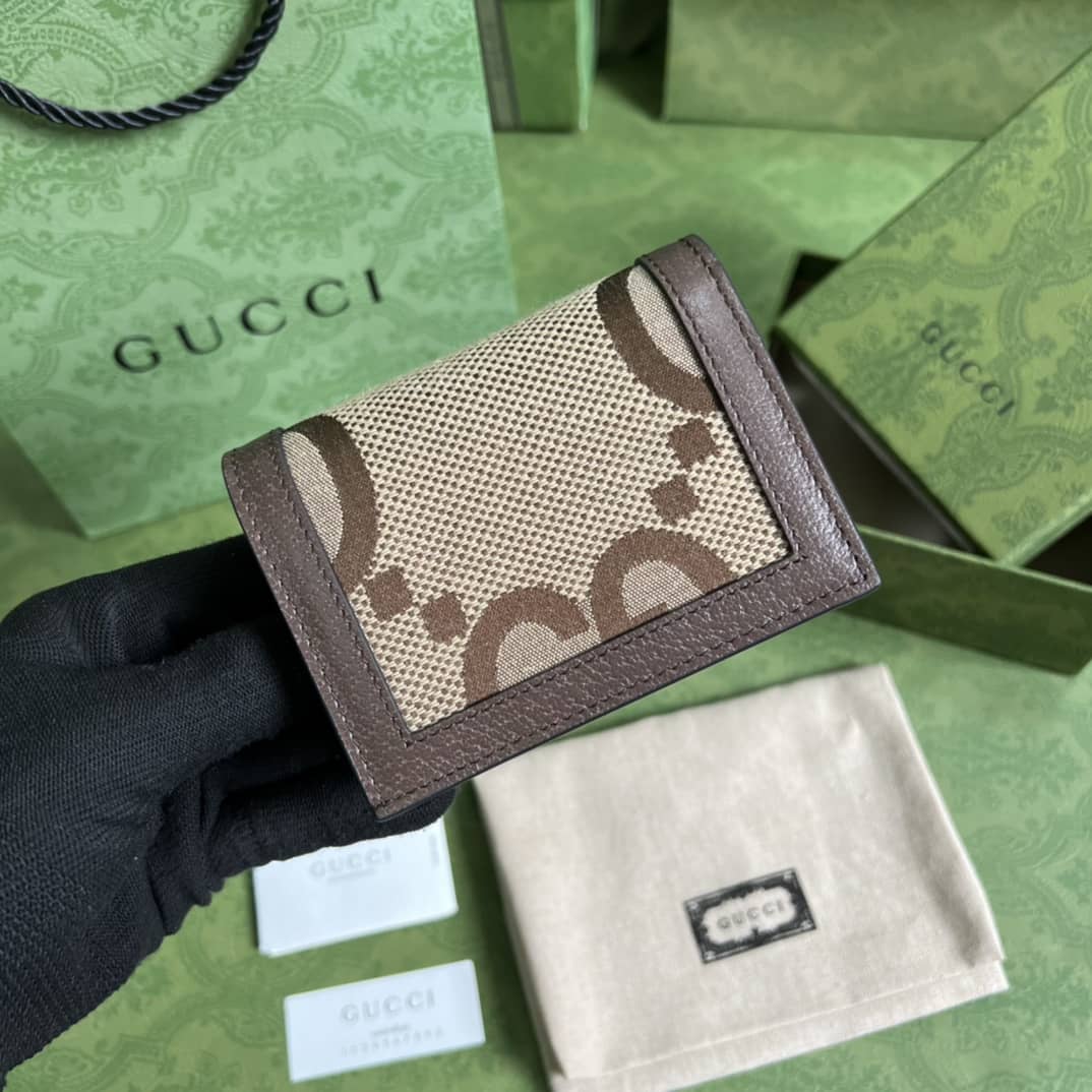 Best Replica Gucci Diana Jumbo GG Card Case Wallet 658244 Replica - Colareps