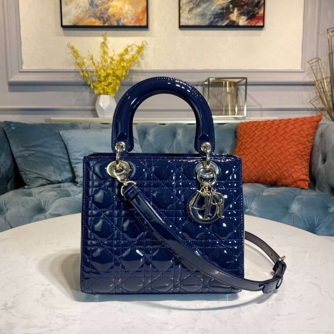 Best Replica Christian Dior Lady Dior 24CM Replica Bag - Colareps
