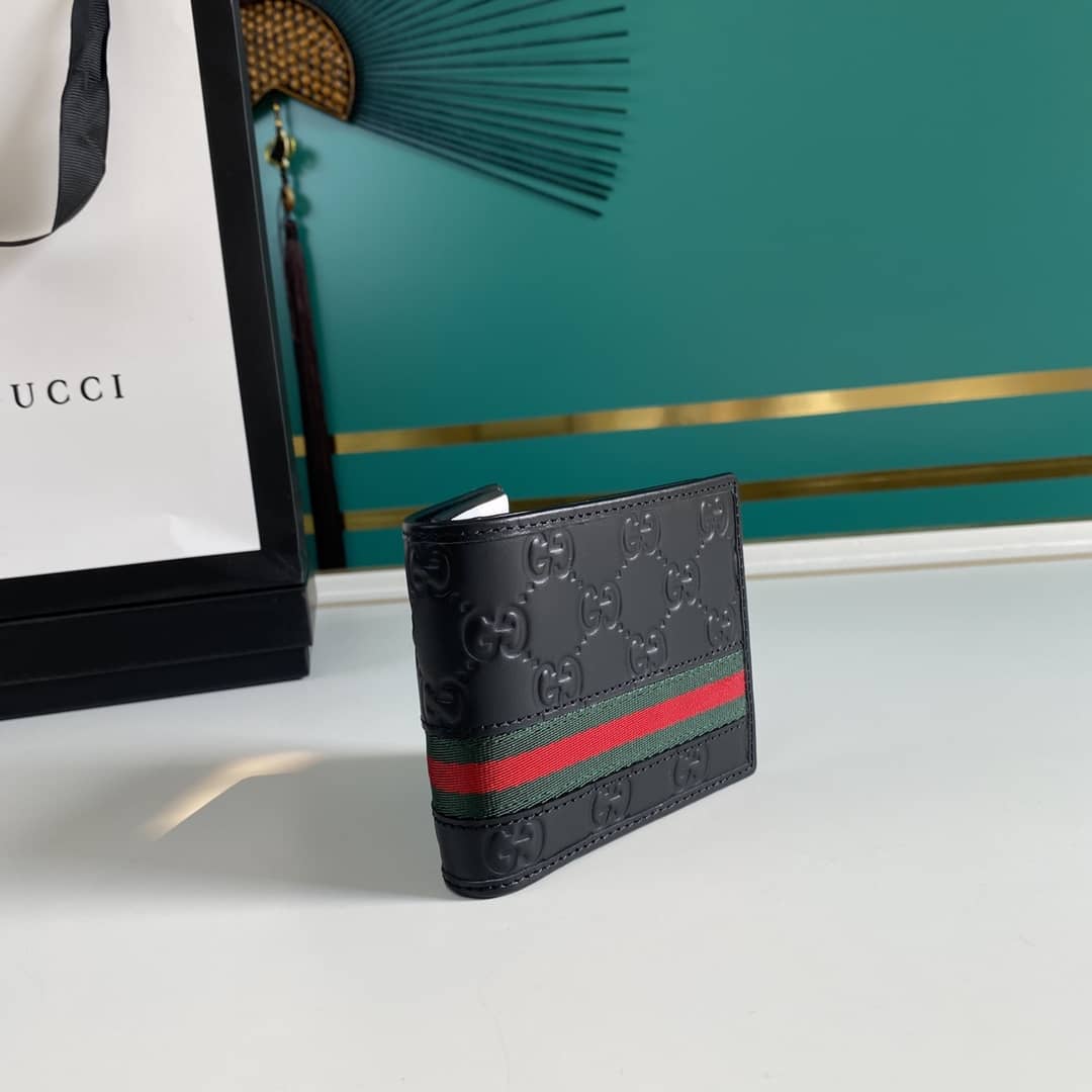 Best Replica Gucci Short Fold Wallet Replica 138042 - Colareps