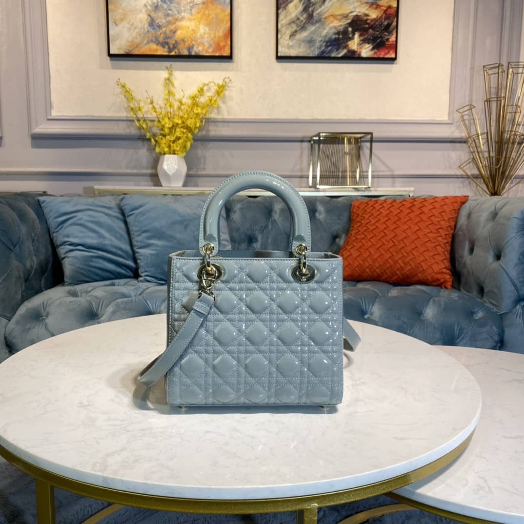 Best Replica Christian Dior Lady Dior 24CM Replica Bag - Colareps
