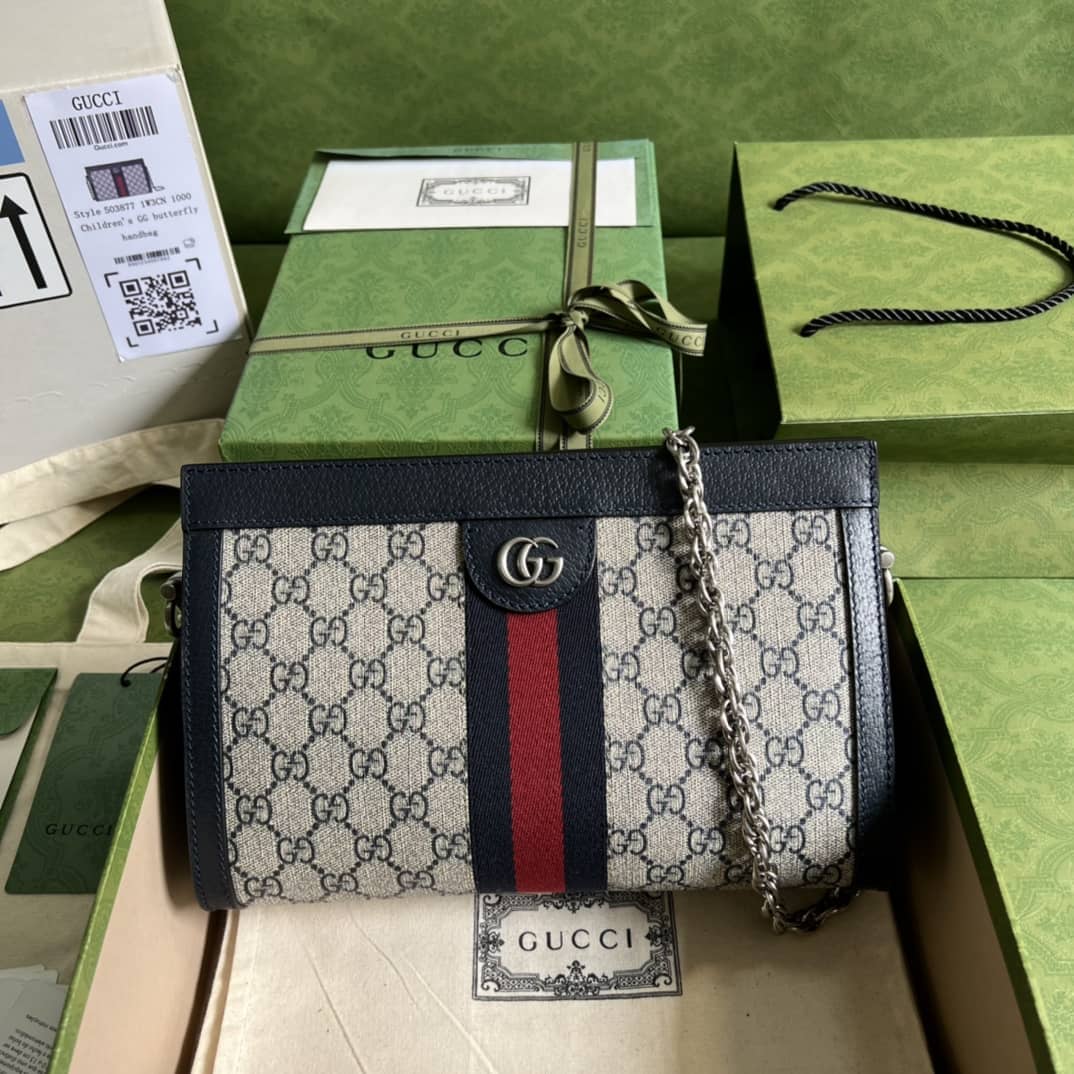 Best Replica Gucci Ophidia GG Small Shoulder Chain Crossbody Bag 503877 Replica - Colareps