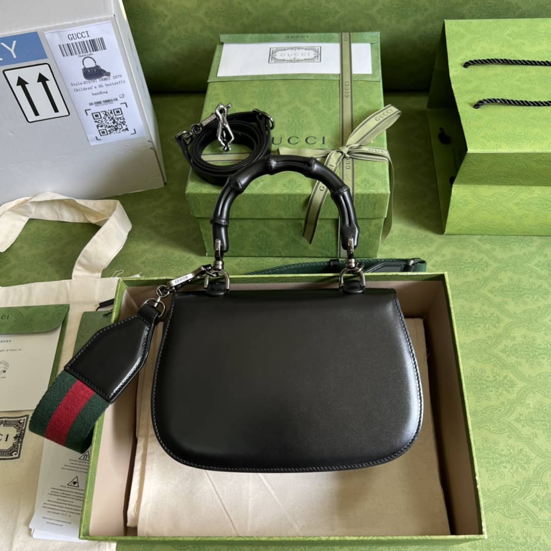 Best Replica Gucci Bamboo Small Top Handle Bag Replica 675797 - Colareps