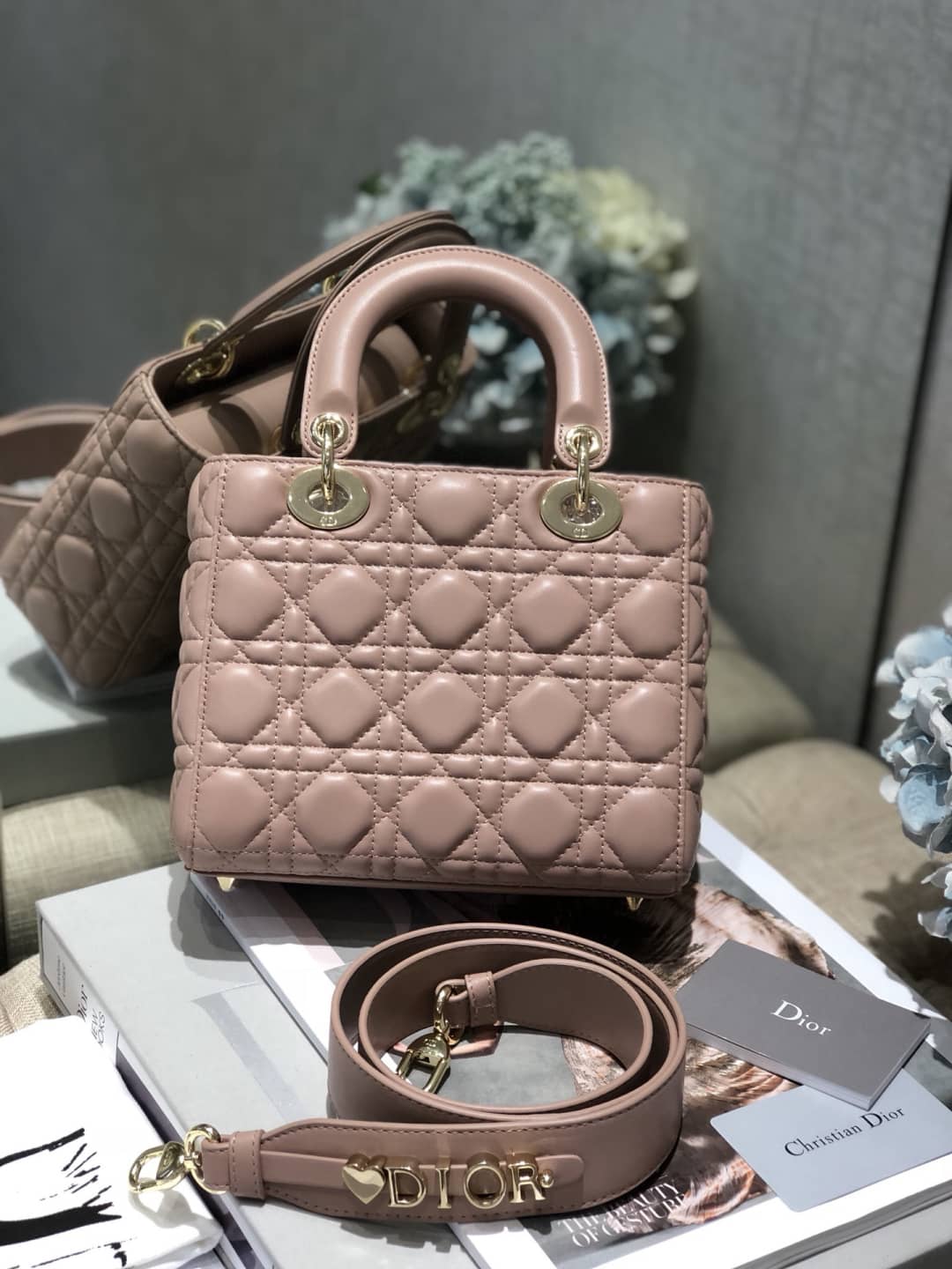 Best Replica Christian Dior Lady Dior 20CM Replica Bag - Colareps