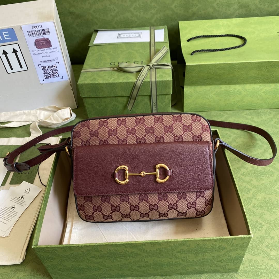 Best Replica Gucci 1955 Horsebit Small Shoulder Bag Replica 645454 - Colareps