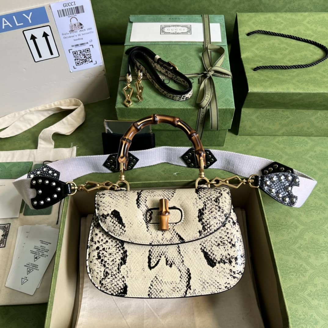 Best Replica Gucci Bamboo 1947 Mini Top Handle Shoulder Bag 686864 Replica - Colareps