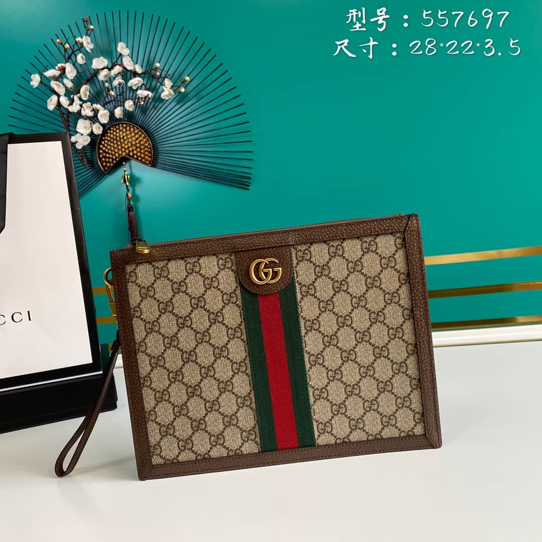 Best Replica Gucci Purse Dupes Supreme GG Pouch557697 - Colareps