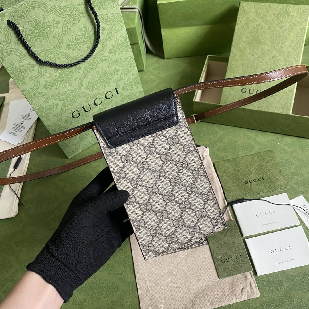 Best Replica Gucci Padlock Mini Phone Bag Replica 658229 - Colareps