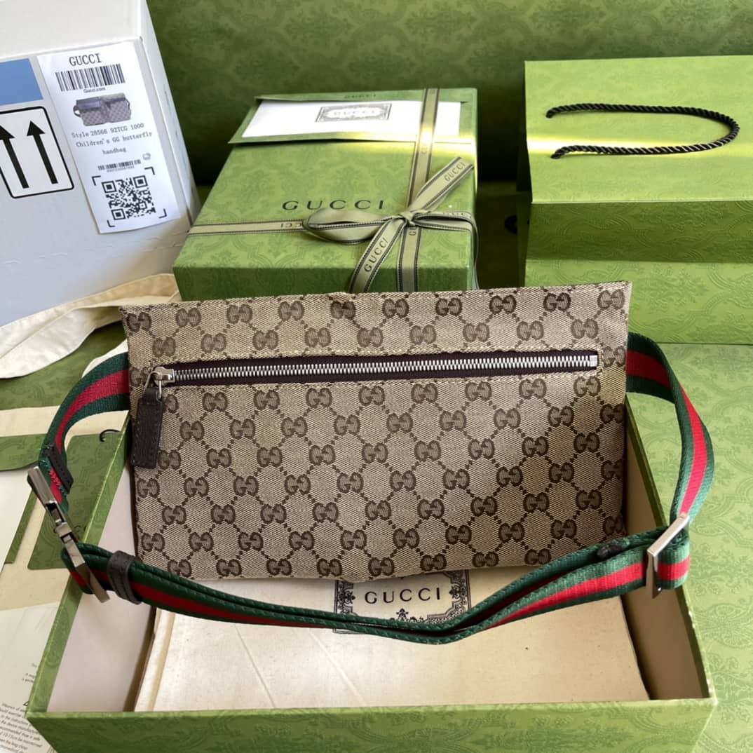 Best Replica Gucci GG Canvas Waist Crossbody Belt Bag Replica 28566 - Colareps