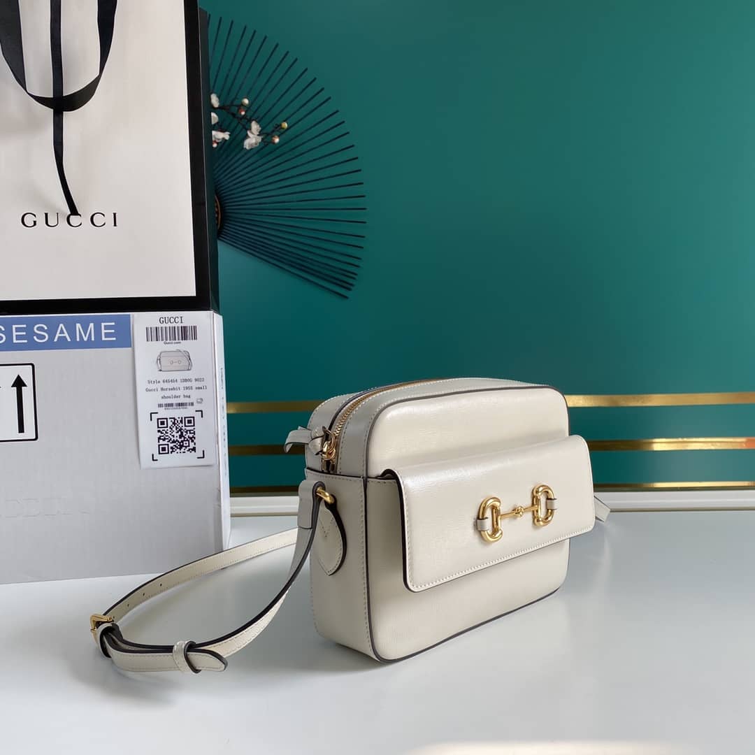 Best Replica Gucci 1955 Horsebit Small Shoulder Bag Replica 645454 - Colareps