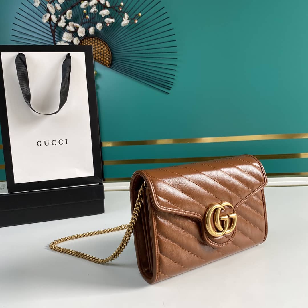 Best Replica Gucci Marmont GG Matelassé Mini Bag Replica 474575 - Colareps