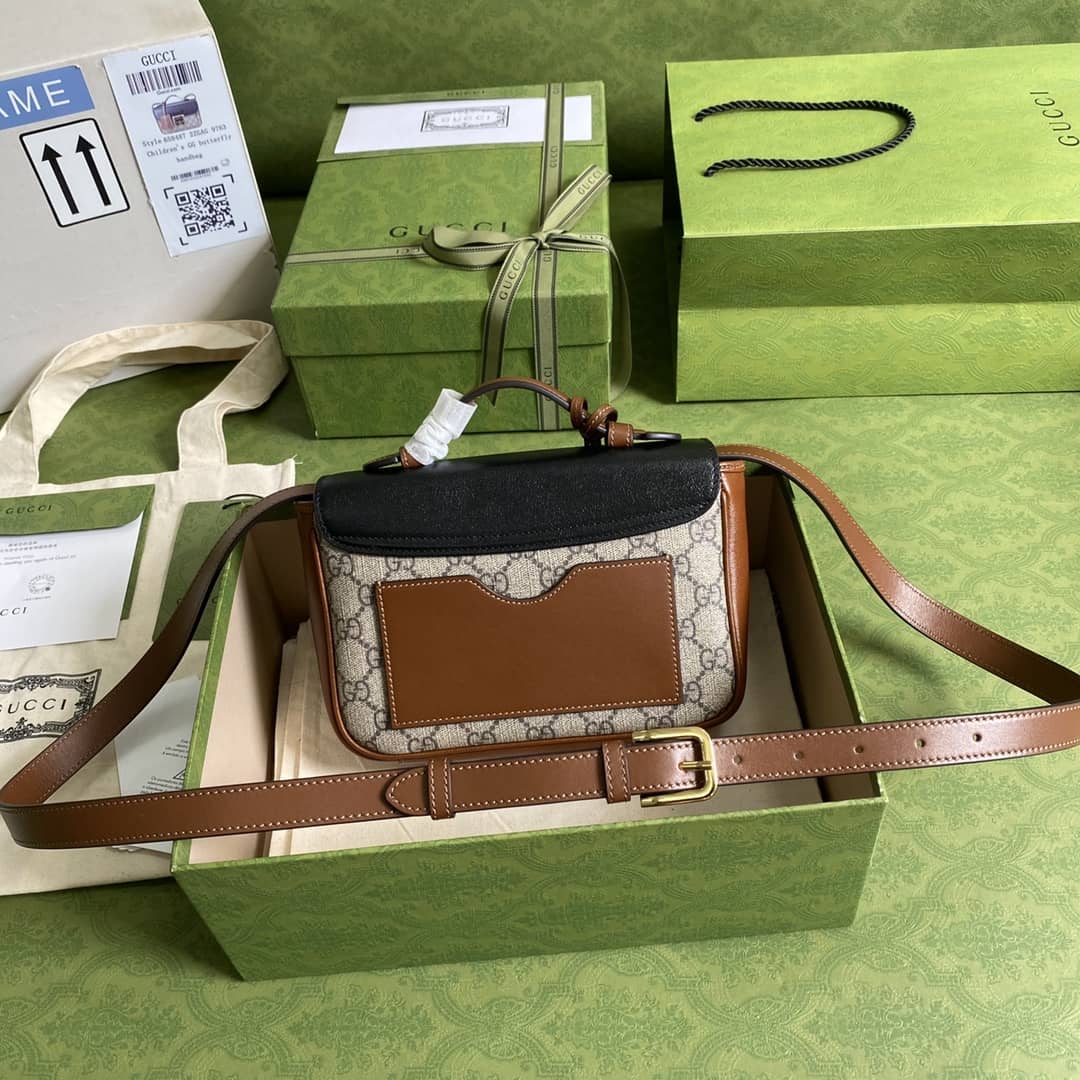 Best Replica Gucci Supreme GG Padlock Canvas Mini Bag Replica 658487 - Colareps