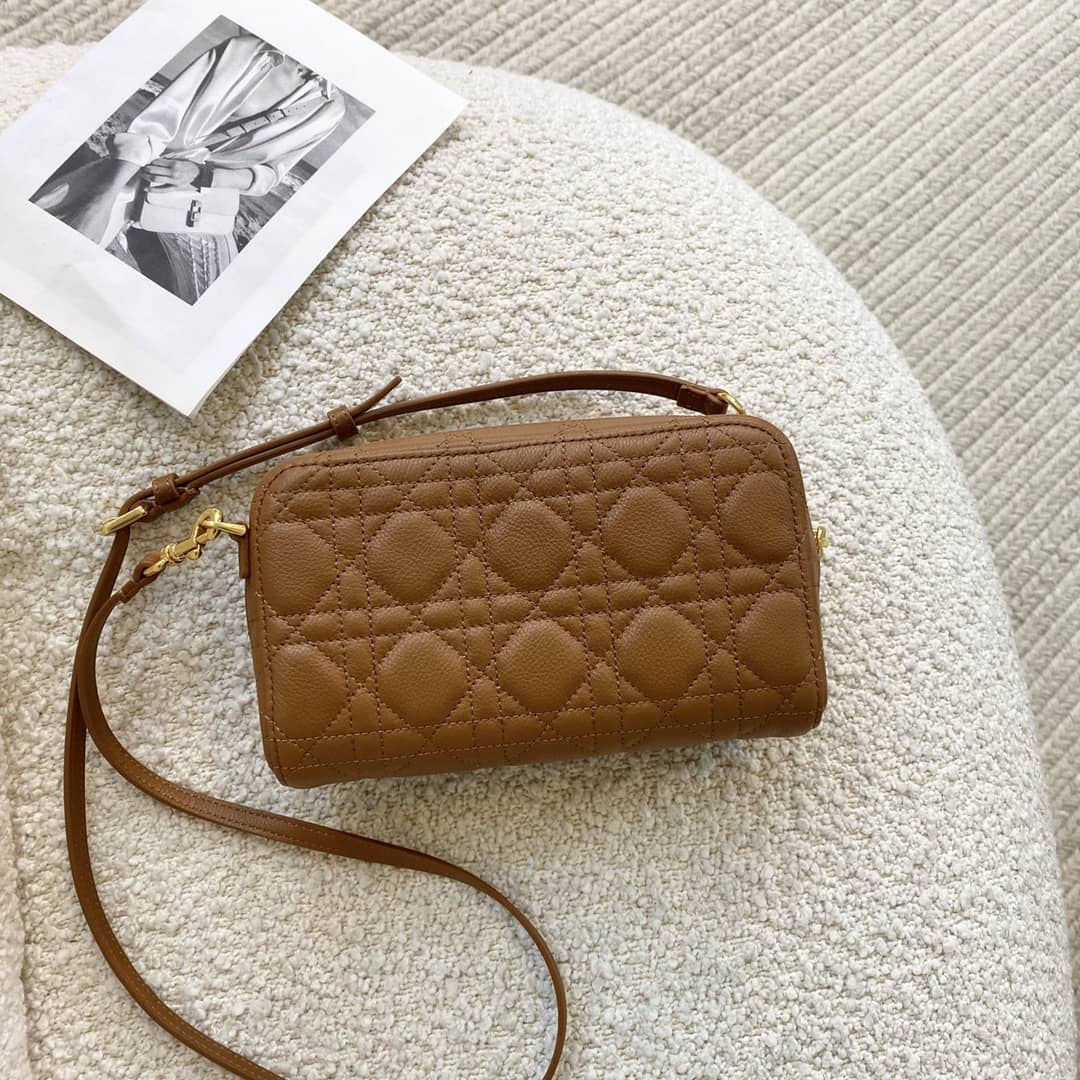 Best Replica Christian Dior Caro Double Pouch - Colareps