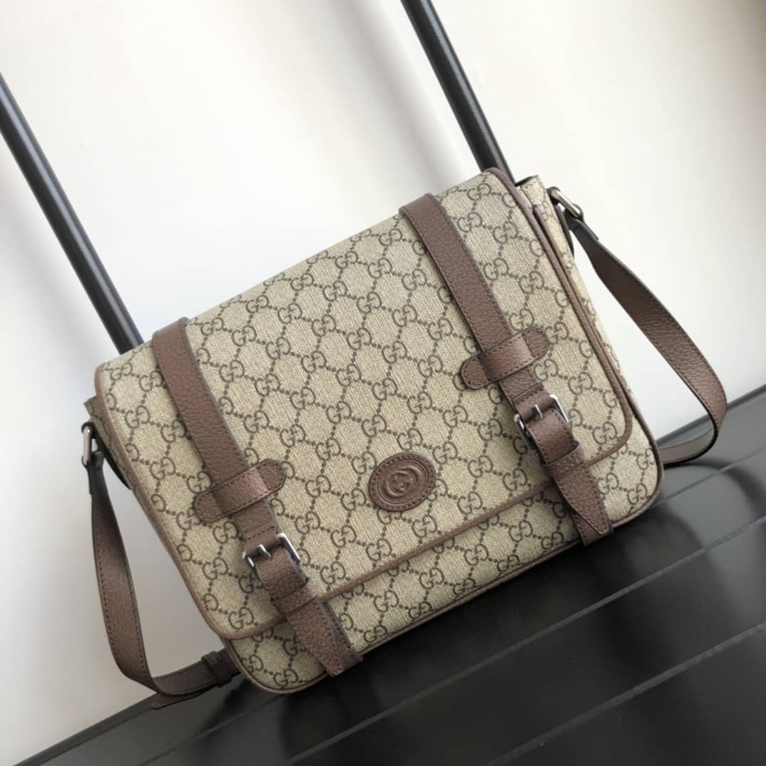 Best Replica Gucci GG Supreme Canvas Messenger Bag Replica 658542 - Colareps
