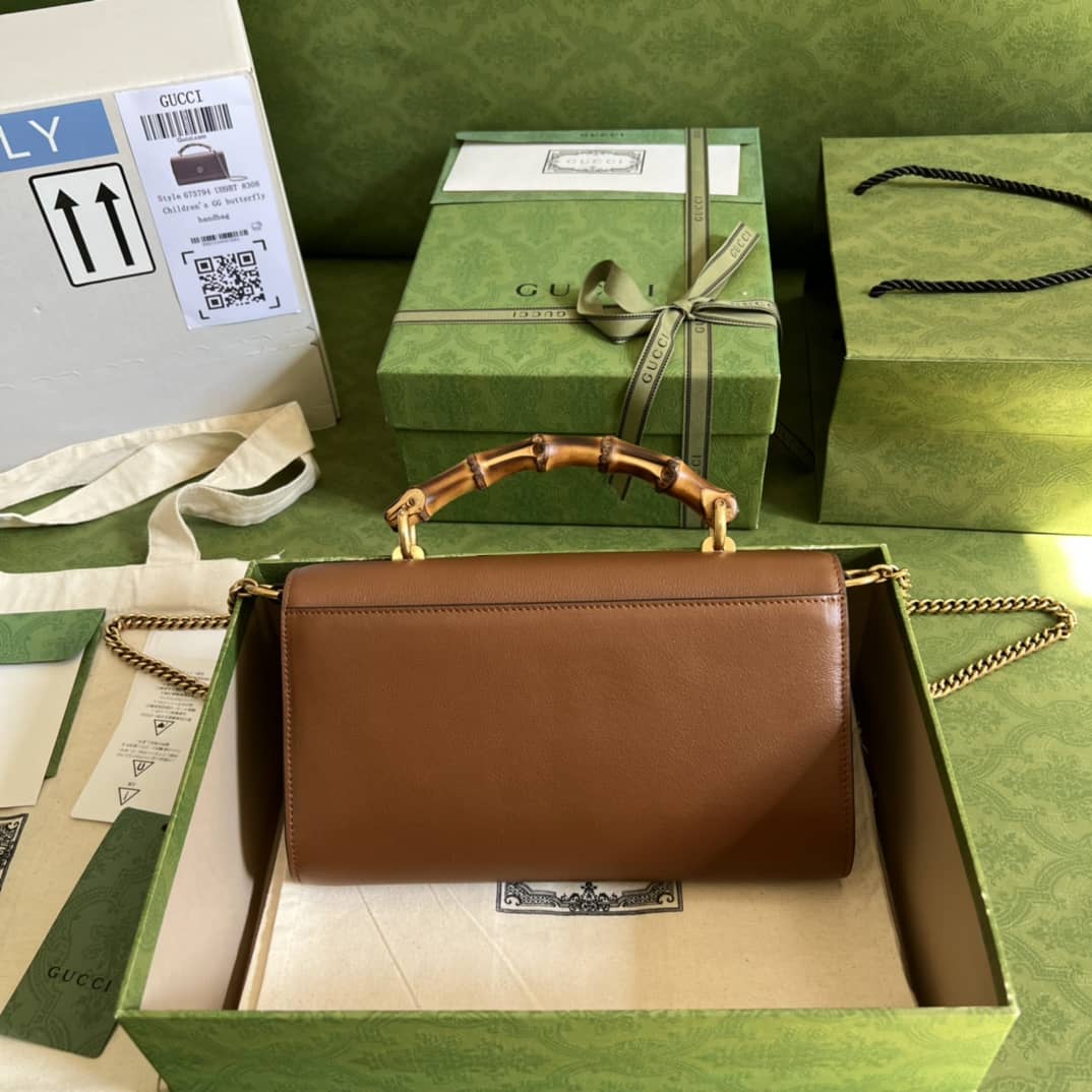 Best Replica Gucci GG Large Top Handle Bag With Bamboo 675795 Replica - Colareps