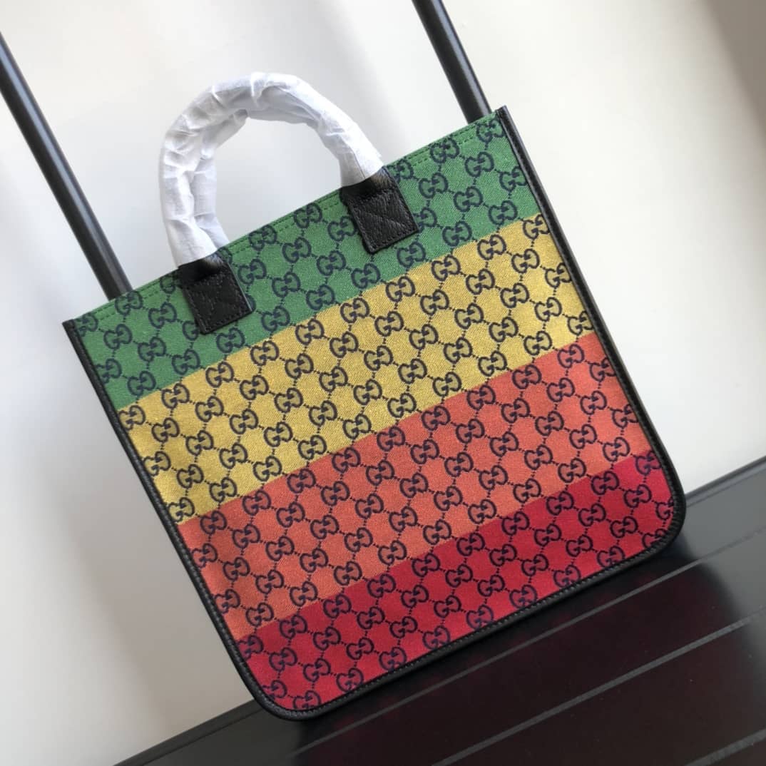Best Replica Gucci GG Multicolor Kids Girl Tote Replica Colorful 550763 - Colareps