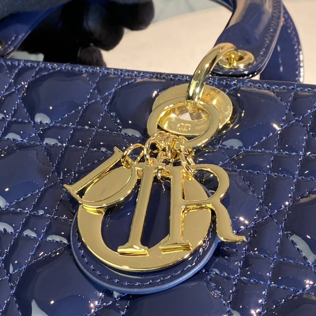 Best Replica Lady Dior Dupe 32CM Replica Bag(Cola) - Colareps