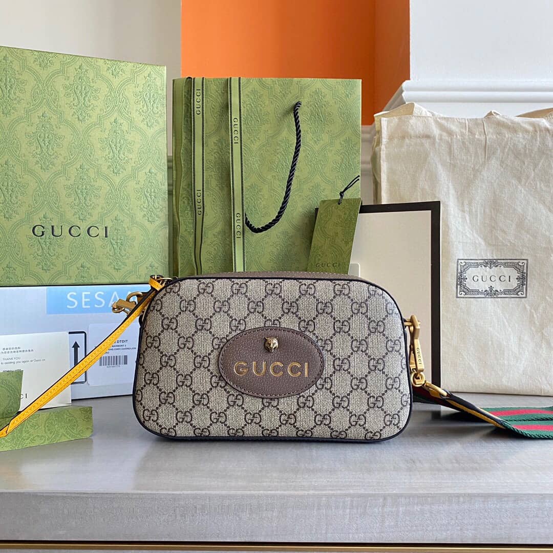 Best Replica Gucci Neo Vintage GG Supreme Messenger Bag 476466 - Colareps