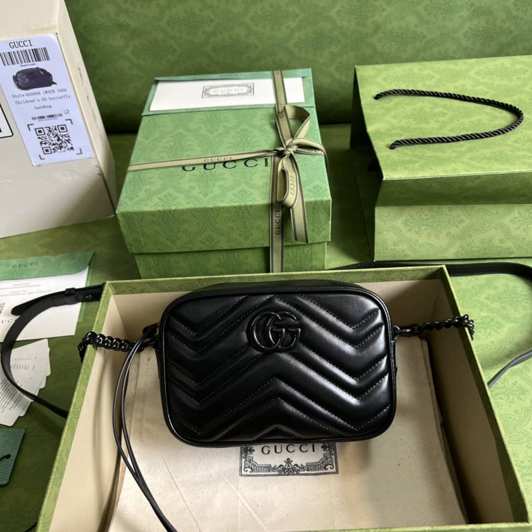 Best Replica Gucci GG Marmont Mini 634936 Replica Crossbody Bag - Colareps