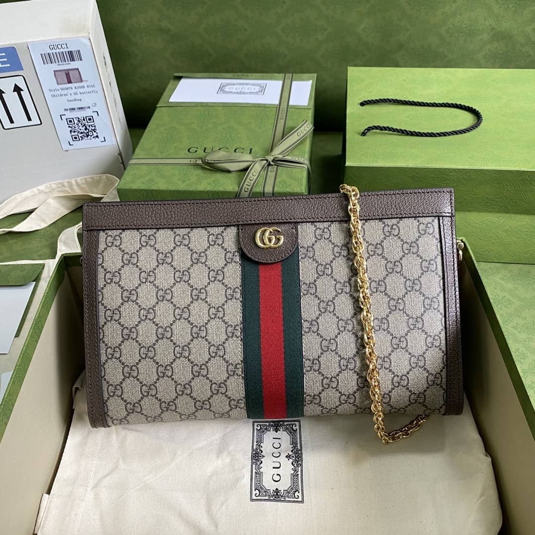Best Replica Gucci Supreme Ophidia GG Medium Shoulder Bag Replica 503876 - Colareps